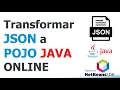 Transformar JSON a Pojo Java - Online