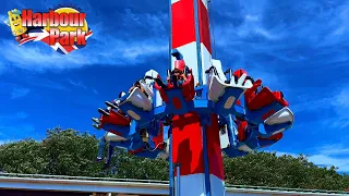 Lighthouse Drop Ride At Harbour Park Little Hampton UK
