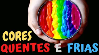 Cores quentes e frias