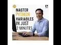Master Python Variables in Just 2 Minutes