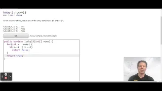 CodingBat Java Array-2 lucky13