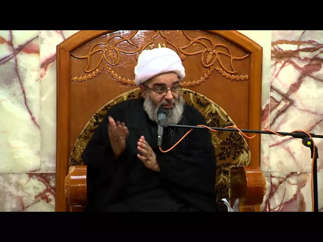 ⁣البكاء تكامل متعالي آية الله المحقق الشيخ محمد السند يوم 21محرم1437كرى شهادة السجاد (ع)