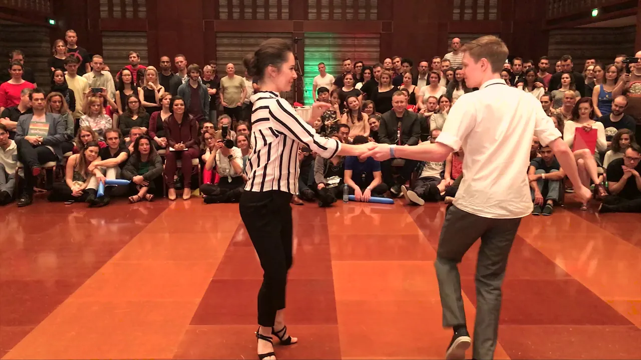Philipp Wolff & Ekaterina Egorova - 5th place All Star Jack & Jill - Warsaw Halloween Swing 2018