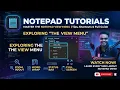 Notepad View Menu Tutorial for Beginners Complete Guide