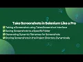 How to Take Screenshots in Selenium WebDriver Store Dynamic Path