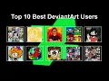 My Top 10 Best DeviantArt Users Version