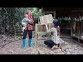 Download Lagu Night Life In The Forest - Making Bamboo Cupboards With Blind Grandma, A Simple Warm Meal