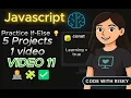 5 JavaScript Mini Projects for Beginners to Advanced Practice if-else with Real Examples