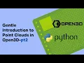 Gentle Introduction to Preprocessing Point Clouds-pt 1