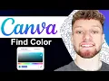 How To Find The Hex Color Code of an Image Using Canva Step By Step