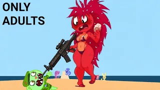 FLIPPY'S PSYCHO BEACH - HAPPY TREE FRIENDS CROSSOVERS ADULT CARTOONS TV-MA - TV-14 EL PLEXPERO 
