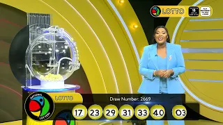 LIVE DRAW REPLAY LOTTO LOTTO PLUS 1 LOTTO 5 MAX DRAW NUMBER 2669 - 05 AUGUST2026
