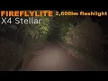 Lagu FIREFLYLITE X4 Stellar (FFL351A 4000K) 2,600lm #flashlight