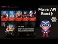 Build App with Marvel Api React Js
