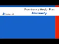 Prominence Health Plan Medicare Advantage OTC Login Catalog