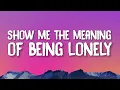 Backstreet Boys - Show Me The Meaning Of Being Lonely (Lyrics)