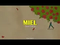tú eres el pincel que pinta mi papel, tú llenas de color mi vida | Lauri Garcia - Miel (Letra)