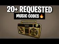 20 REQUESTED BYPASSED ROBLOX MUSIC AUGUST 2026