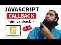 Callback Function in JavaScript How to Handle Asynchronous Behaviour Why is it Useful