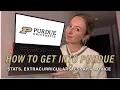 How to get into Purdue