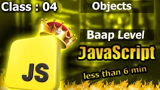 2025 JavaScript Class 03 Objects simplified AI Web Development series