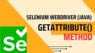 Selenium getAttribute method in Java FullStackSDET