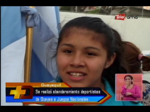 Se realizó abanderamiento deportistas de Guayas a Juegos Nacionales