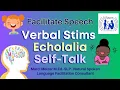 5 Strategies to Work With Verbal Stimming Echolalia Self-Talk Autistic Speech Patterns