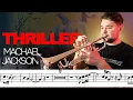 Download Lagu Thriller  Michael Jackson  |  trumpet Cover(Backing track with Sheets)