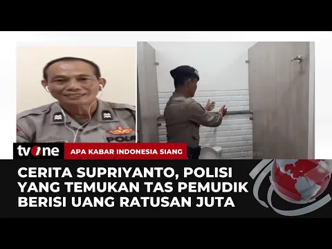 Polisi Temukan Uang Ratusan Juta Milik Pemudik Tertinggal di Toilet Rest Area