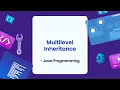 Multilevel Inheritance in Java Java Programming in Bangla