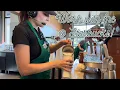 WORK WITH ME AT STARBUCKS - busy morning shift