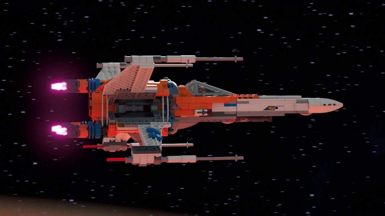 Lego Star Wars 75297 Resistance X-Wing - Lego Speed Build Review