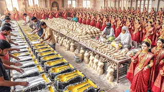 Mass Producing Goddess Durga Statues | Inside the Giant Idol Workshop