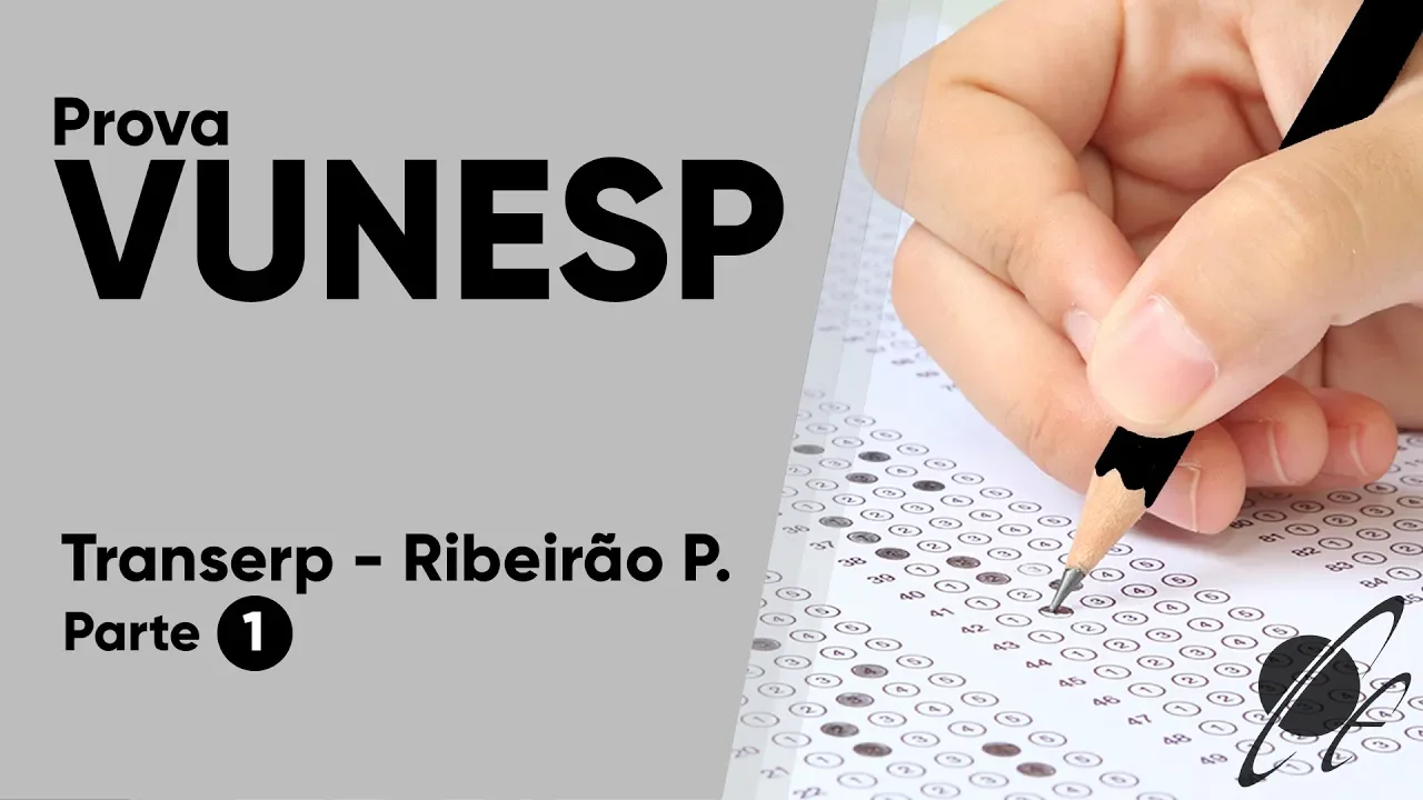 PROVA VUNESP 2019 - Ribeirão Preto TRANSERP