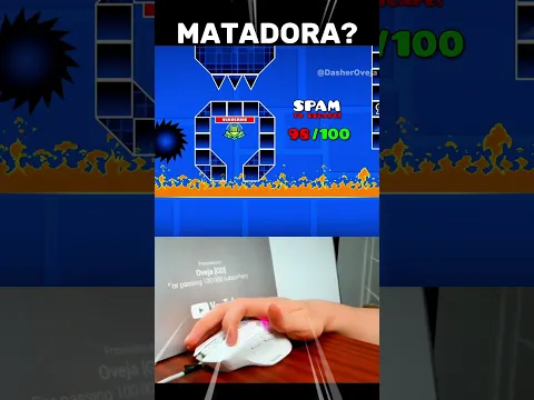 $1,000,000 MATADORA Cube VS 500 Click Spam in Geometry Dash! #shorts