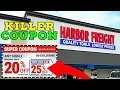Harbor Freight 25 Off Super Coupon is BACK