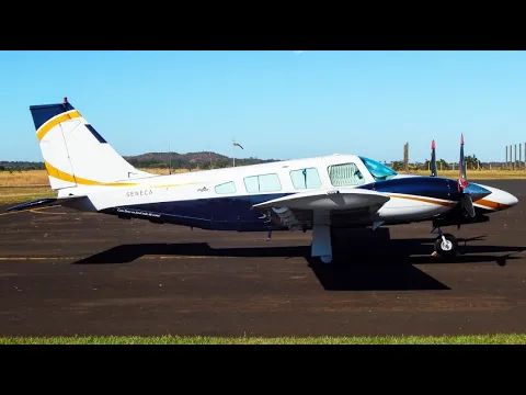 Download MP3 Avião Embraer Seneca III - EMB-810D - ano 1986 - 4.984 Horas Totais