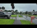 Relaxing Rain Walk in a Quiet American Neighborhood | Rain Sounds for Sleep & Study