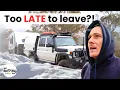 Download Lagu Running away from a blizzard! Winter Camping in Heavy Snowstorm | Caravanning Australia [EP89]