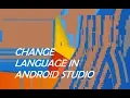 How to choose language and translation in Android Studio