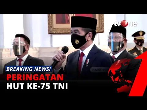 [BREAKING NEWS] Peringatan HUT Ke-75 TNI Digelar Secara Virtual | tvOne