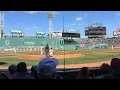 Sitting Behind Home Plate - Netting At Fenway Park Red Sox Game