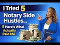 I Tried 5 Notary Side Hustles Here s What Actually Paid Me