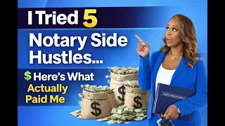 I Tried 5 Notary Side Hustles Here s What Actually Paid Me