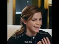 Emma Watson talking to a transgender woman about transphobia