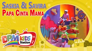 Download Saskia \u0026 Savira - Papa Cinta Mama (Official Kids Video) MP3