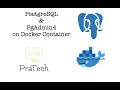 PostgreSQL PgAdmin4 on Docker Container