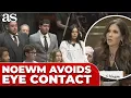 SHOCKING SENATE MOMENT Kristi Noem AVOIDS EYE CONTACT as arrested US Citizens STAND UP