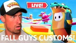 fall guys live customs with viewers  @WESTY.GAMING
